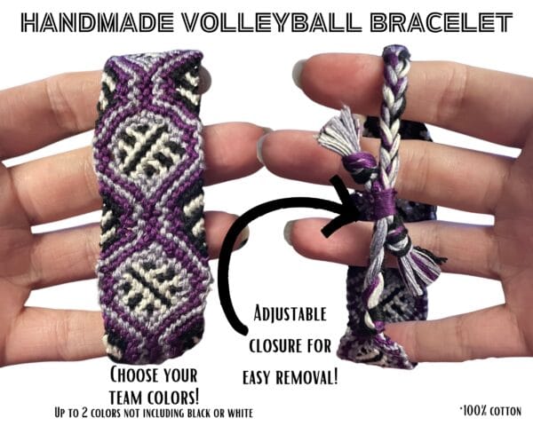 Custom Volleyball Bracelet