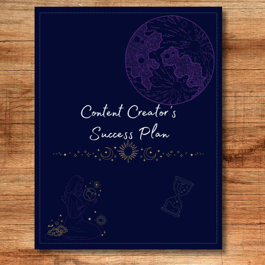 Content Creator Success Plan
