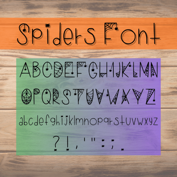 Spiders Font